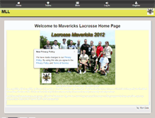 Tablet Screenshot of mavslax.com